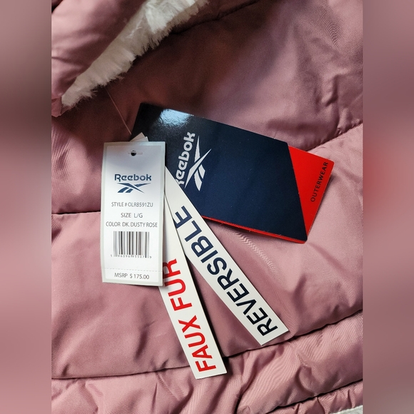 Reebok Reversible Puffer Jacket - Picture 9 of 9